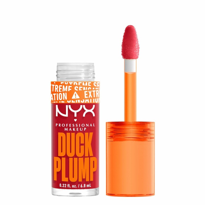 Luciu de buze NYX, Duck Plump, Cherry spicy, 6.8 ml