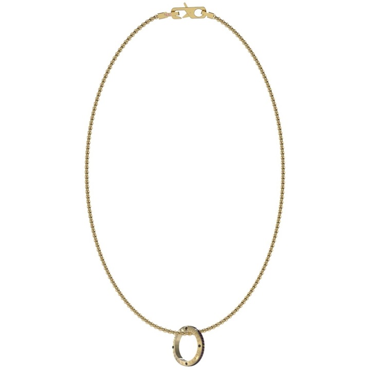 Colier GUESS JUMN03216JWYGBKT-U, inox, Auriu