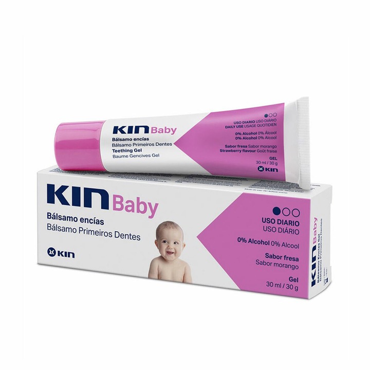 Kin Kin Baby ajakápoló, eper ízű, 30 ml