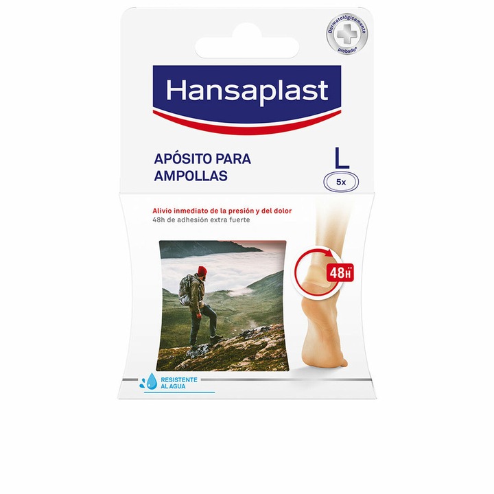 Пластири за мазоли Hansaplast Foot Expert, унисекс, L, комплект 6 бр