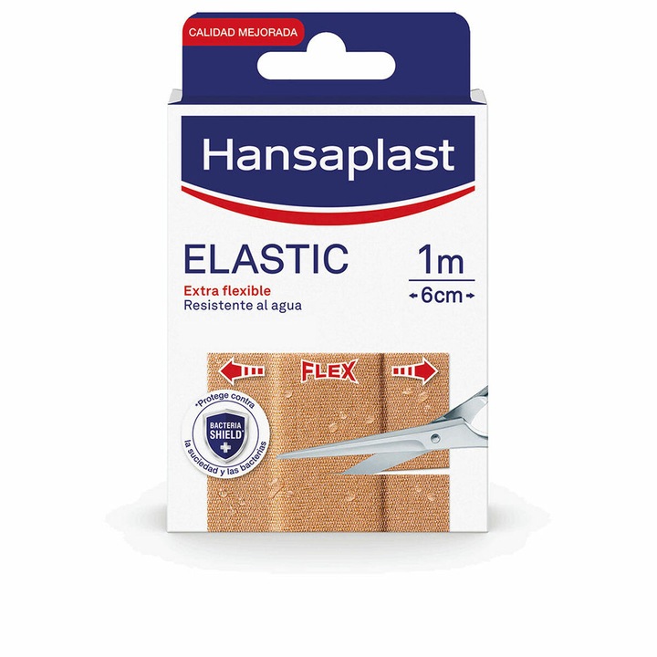 Plasturi Hansaplast Hp Elastic, Euelikto Adiabroche, 1mx6cm
