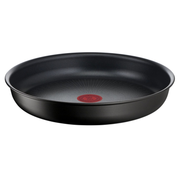 Tigaie Tefal Ingenio, Aluminiu, Negru