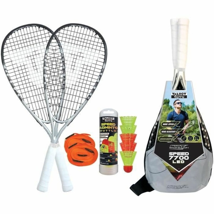 Kit de badminton, Talbot Toro, Plastic, 58.8 x 1 x 20 cm, Multicolor