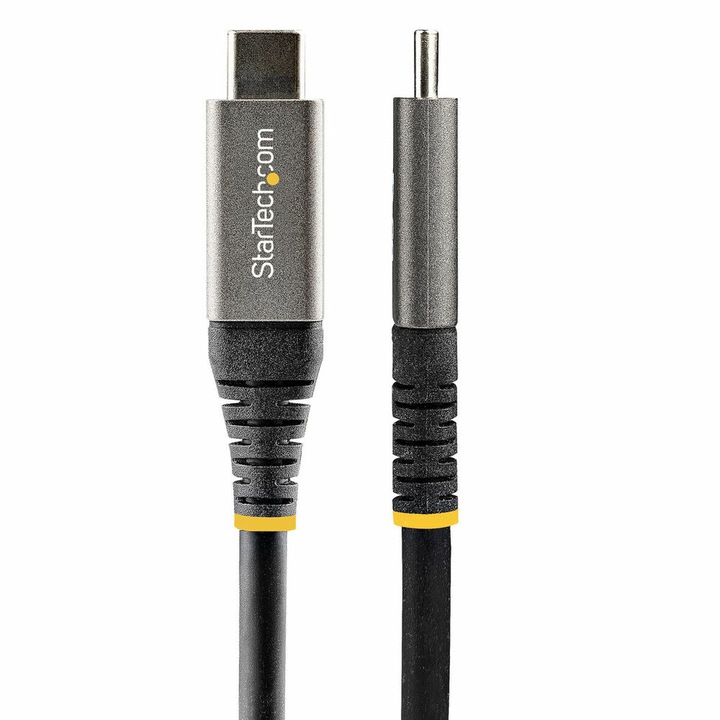 Cablu USB C Startech, 2m, negru/gri