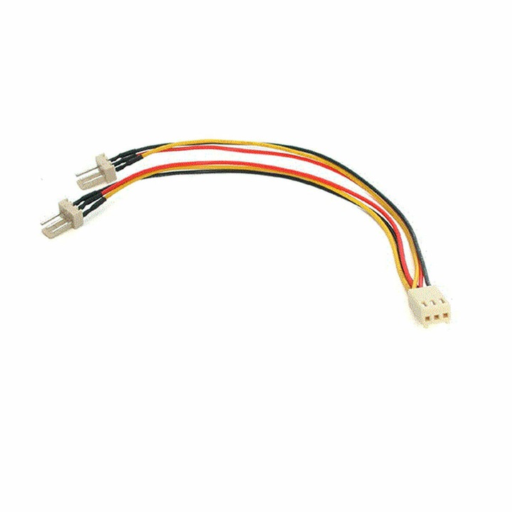 Cablu de alimentare Startech TX3SPLITTER, 0,15m, Molex (3-pin) D-Sub, multicolor