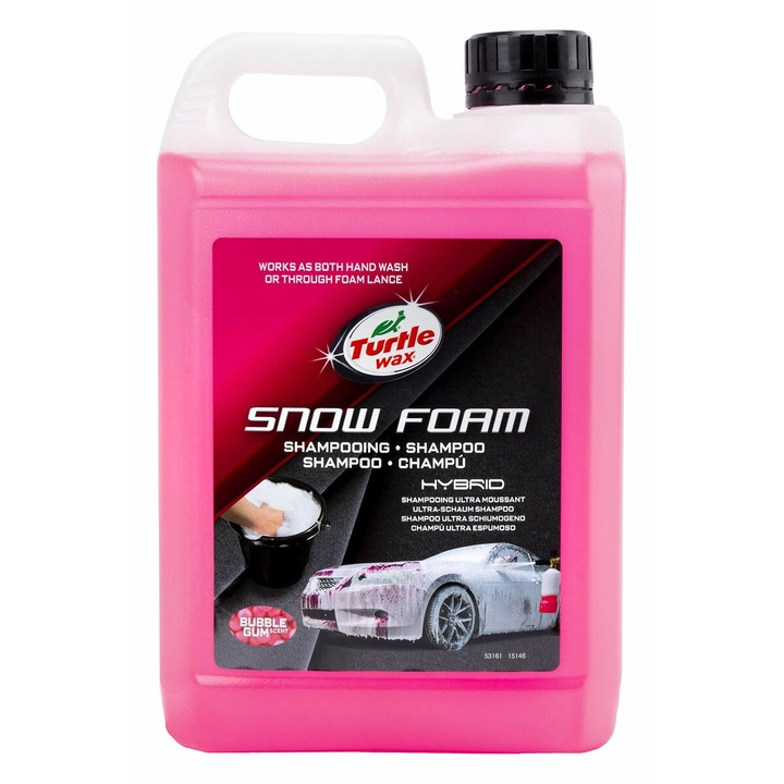 Autósampon, Turtle Wax TW53161, 2,5L, rózsaszín
