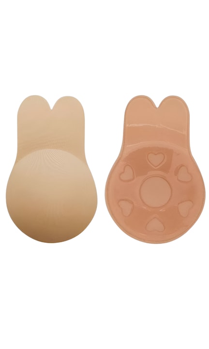 Szilikon láthatatlan melltartó, B kosár, beige