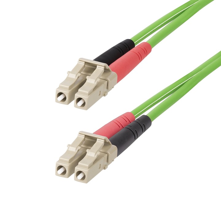 USB кабел Startech LCLCL-2M-OM5-FIBER, зелен, 2м