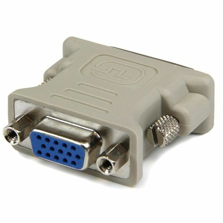Adaptor DVI-VGA Startech DVIVGAMF, Bej