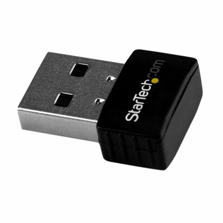 Adaptor USB WiFi Startech, plastic, negru, 15mm
