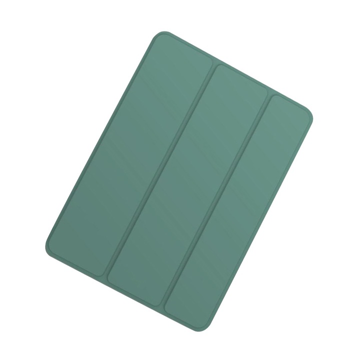 Калъф за iPad 10.5/Air3 10.5, Sunmostar, издръжлив TPU, тъмно зелен, семпъл дизайн