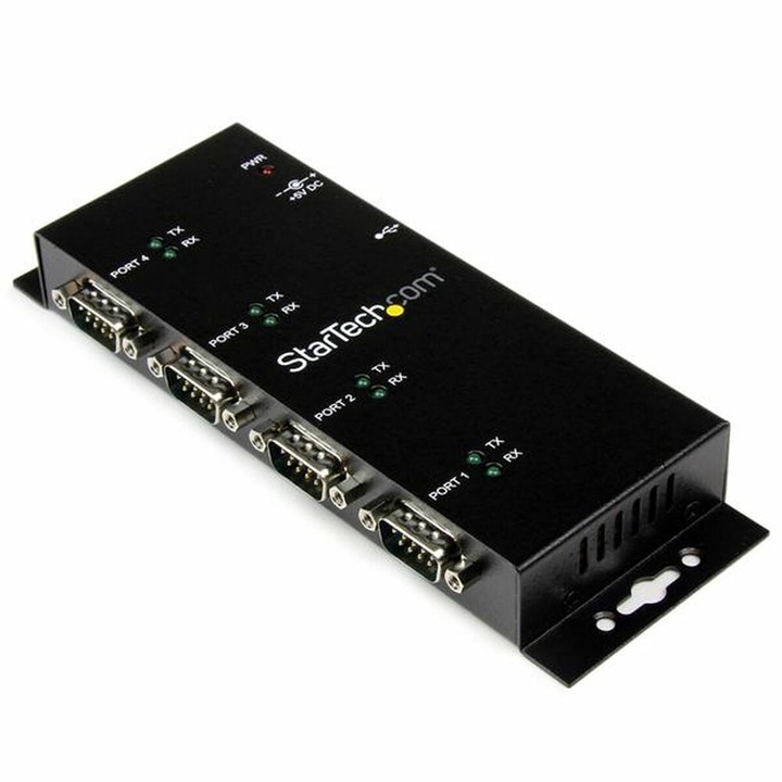 USB хъб Startech ICUSB2324I, 4 порта, черен