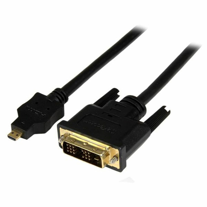 Cablu adaptor HDMI-DVI, Startech, 1m, negru