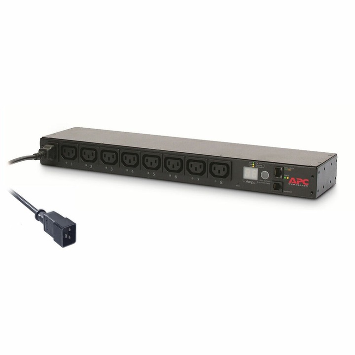Rack APC, 230 V, Negru