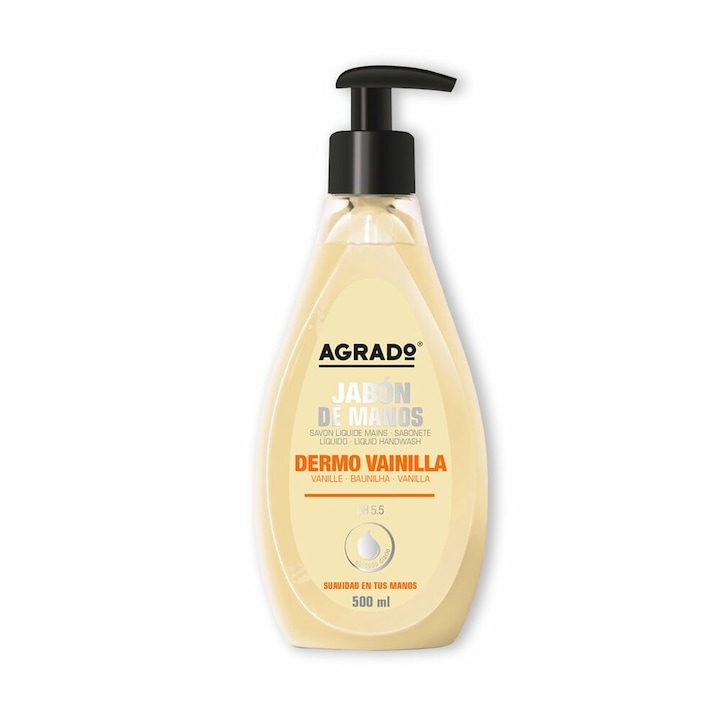 Tusfürdő, Agrado, Vanília aroma, 500 ml