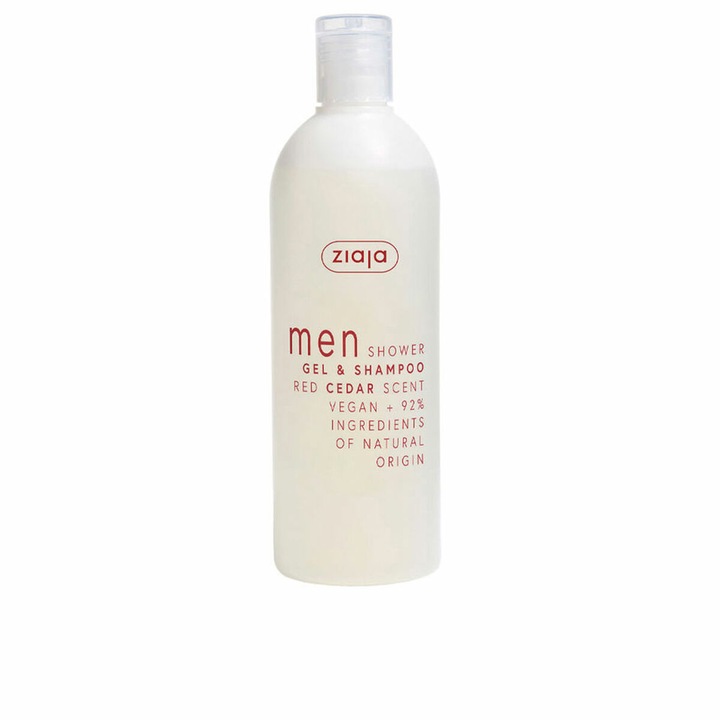 Ziaja 2 az 1-ben tusfürdő és sampon, 400ml
