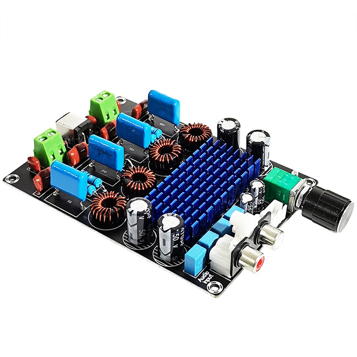 Amplificator audio stereo 2x100W cu TPA3116D2, HX-M590