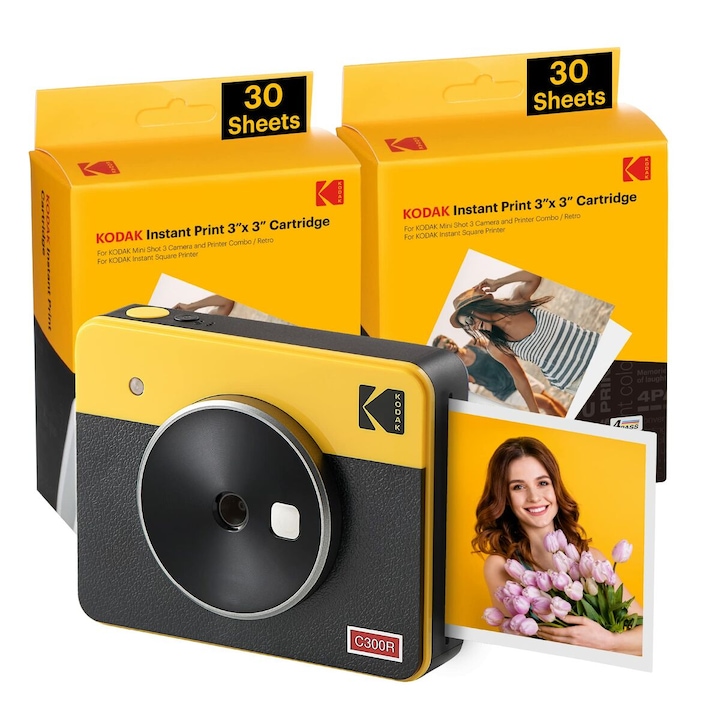 Camera digitala, rezolutie 5K de 80 megapixeli, filtre de infrumusetare, zoom digital 18x, stabilizare a imaginii, lumina de umplere LED