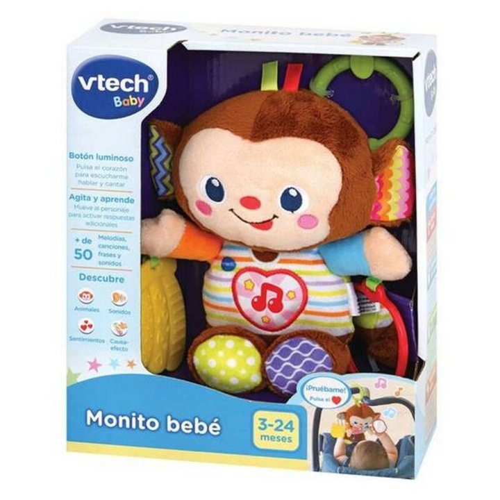 Vtech Monito Baby plüssjáték, 3-24 hónapos korig