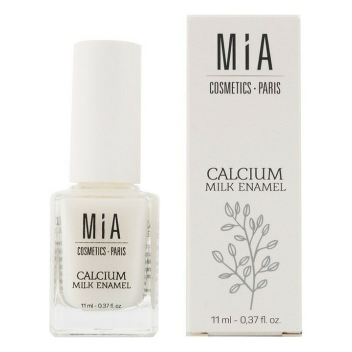 Tratament unghii Mia Cosmetics Paris Calcium Milk Enamel, femei, 11ml