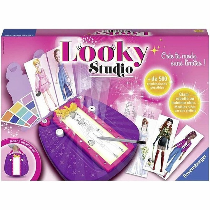 Set de artizanat Ravensburger Looky Studio, multicolor