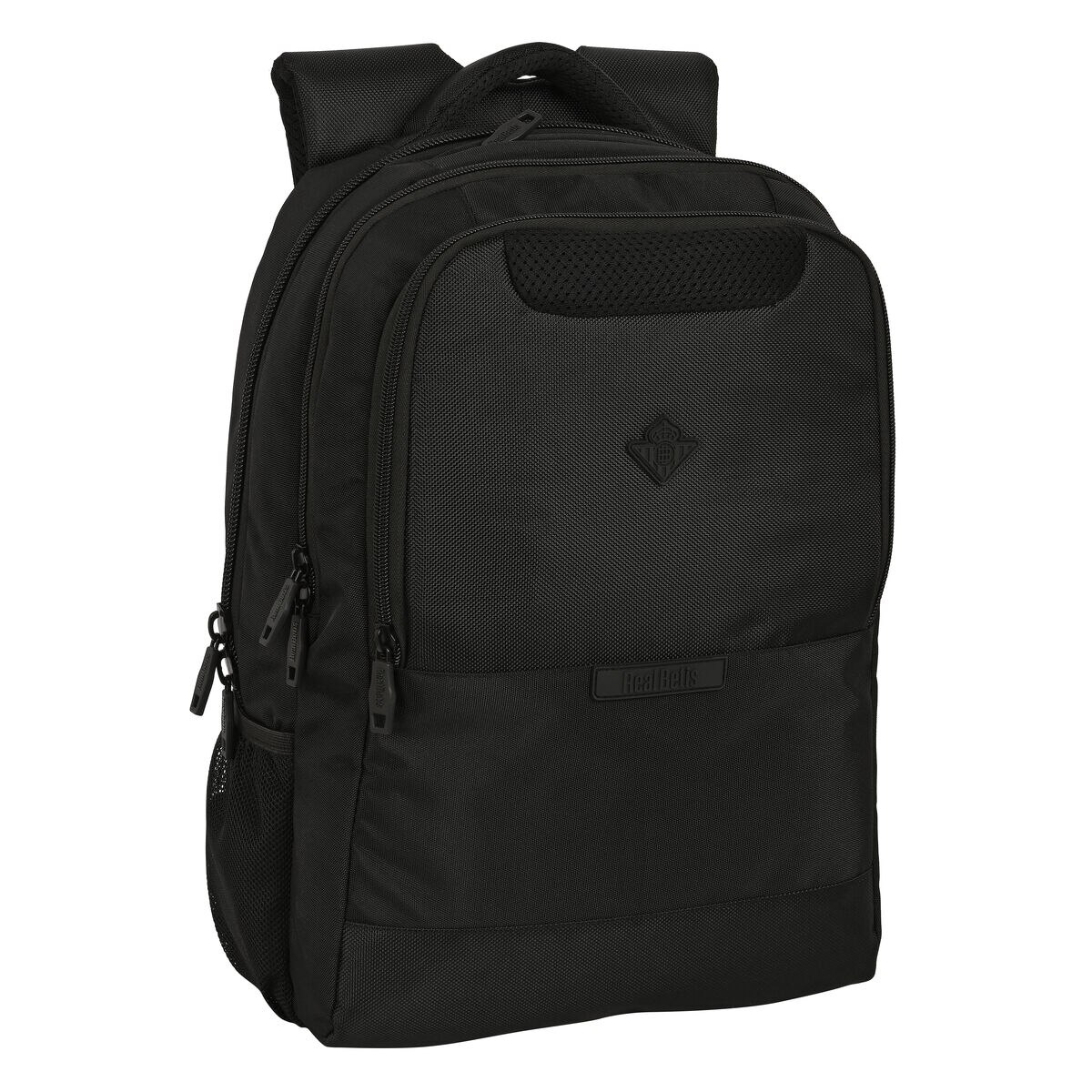 Rucsac pentru laptop Real Betis Balompie, poliuretan, negru
