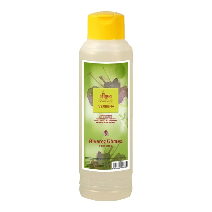 Agua Fresca de Verbena Eau de Cologne, Alvarez Gomez, unisex, 750 ml