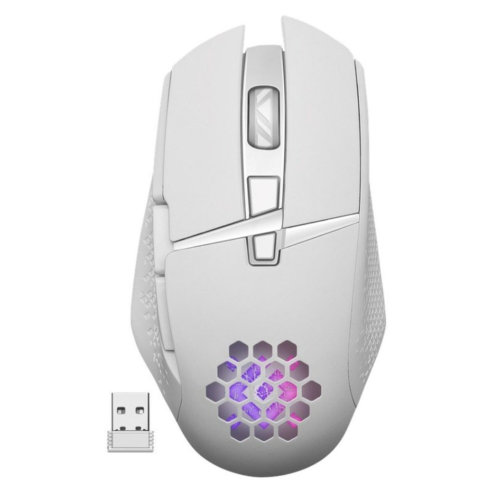 Mouse optic Defender GLORY GM-514, 3200 DPI, alb