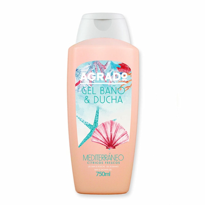Agrado Mediterraneo tusfürdő, 750 ml