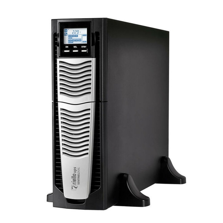 UPS Riello SDU 6000, LCD, VRLA, 6000W, Negru, 3 buc.