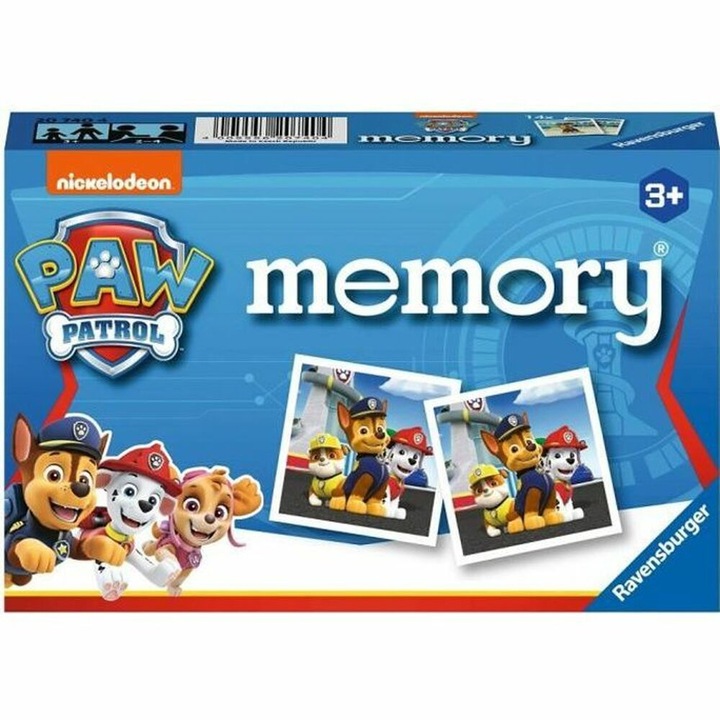 Ravensburger Paw Patrol memóriajáték gyerekeknek