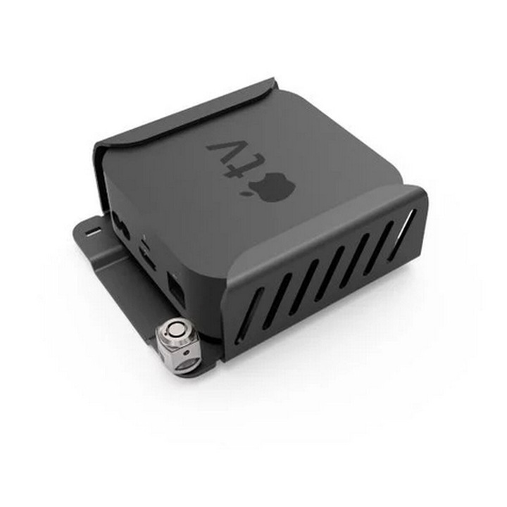 Compulocks ATVEN43 TV állvány, alumínium, Apple TV kompatibilis, 10x10cm, 7.5x7.5cm