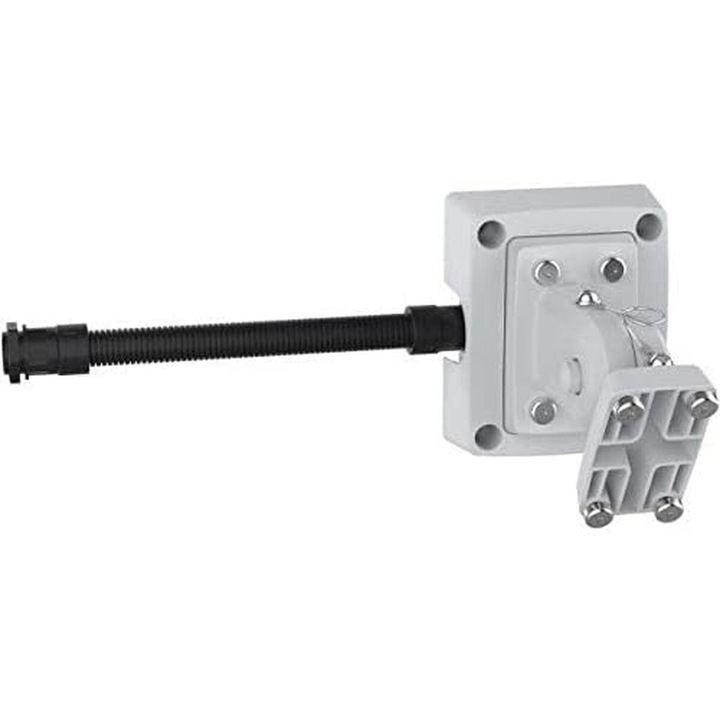 Suport de perete AXIS T91R61 pentru camera supraveghere, Aluminiu, Negru/Alb