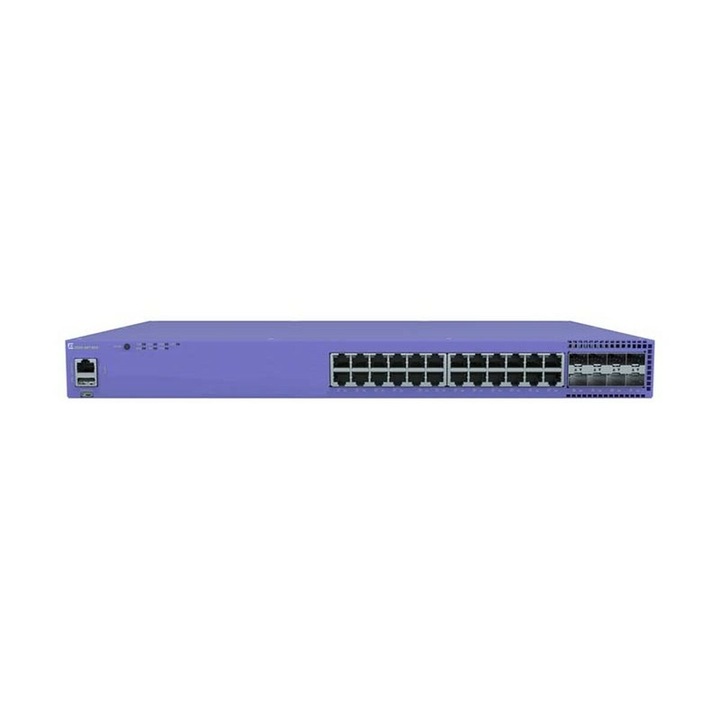 Превключвател без управление Extreme Networks 5320-24T-8XE, 24xRJ45, USB 2.0, син