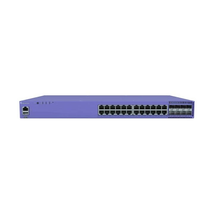 Превключвател без управление Extreme Networks 5320-24T-8XE, 24xRJ45, USB 2.0, син