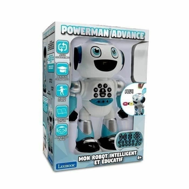 Robot de jucarie Lexibook Powerman Advance, limba franceza