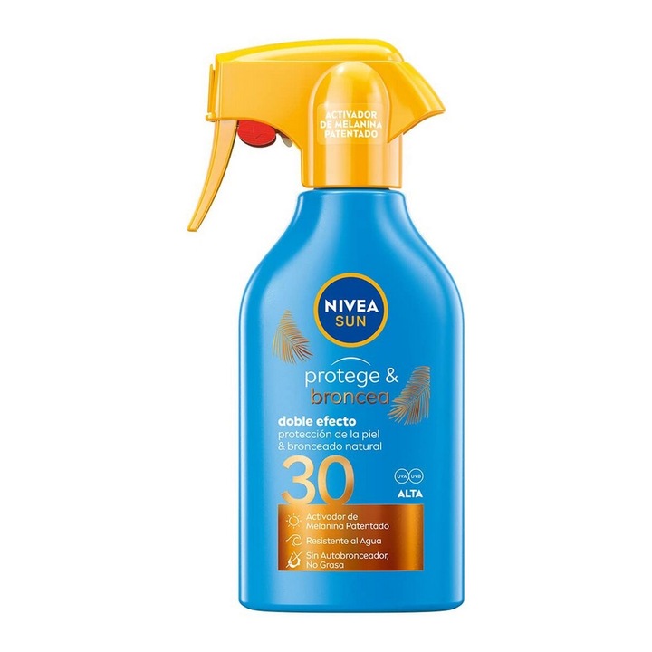Spray cu protectie solara, Nivea Sun Bronzer, SPF 30, 270ml