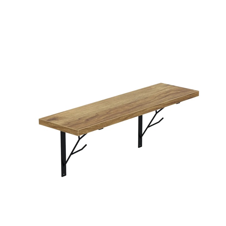 Raft TREE, AKKE, Stejar natur, 60x20