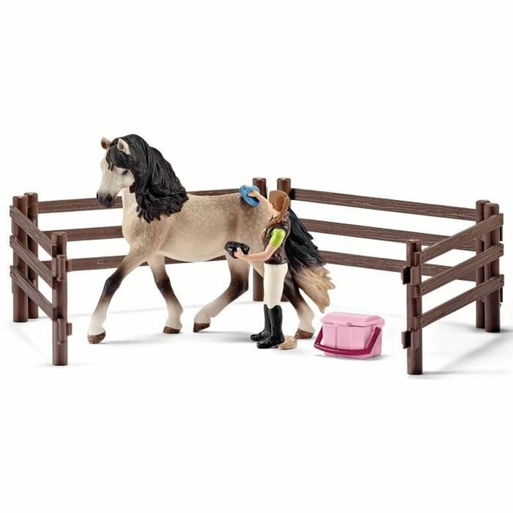 Schleich lóápoló készlet, műanyag, tarka, 4059433574097