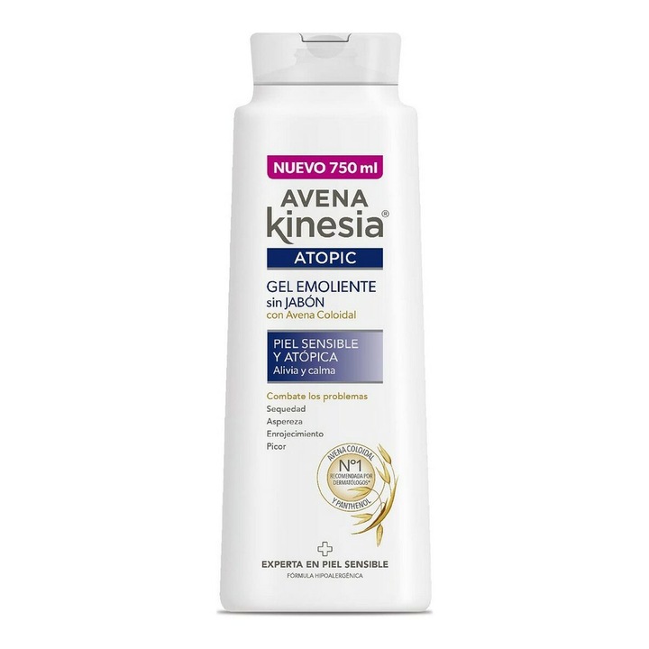 Tusfürdő, Avena Kinesia Avenatopic, szappanmentes, 750ml