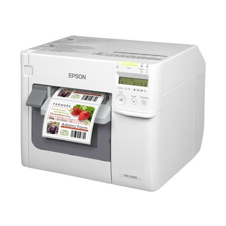 Imprimanta termica EPSON TM-C3500, cu retea, 4054842457085