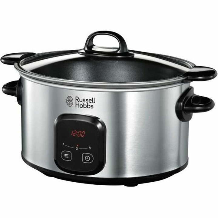 Slow Cooker Russell Hobbs, 22750-56, 6L, 200W, argintiu
