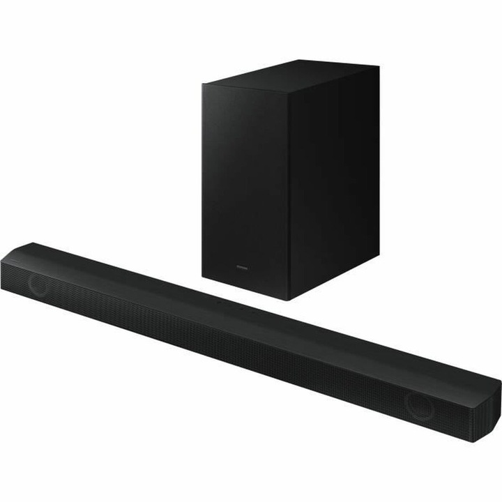 Саундбар Samsung HW-B530, 160W, стенен монтаж, нощна функция, черен