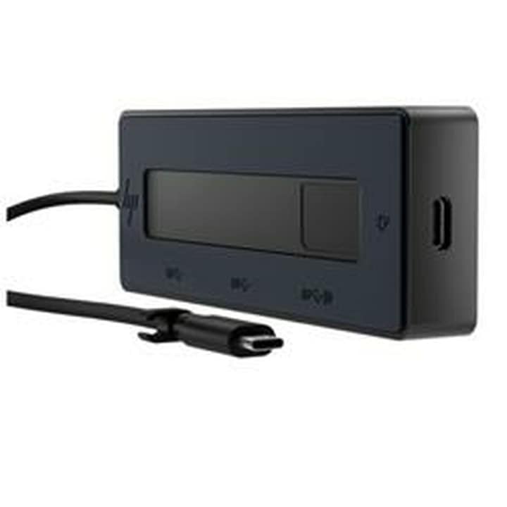 USB хъб, HP, черен