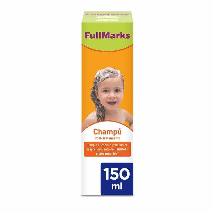 Sampon anti-paduchi Fullmarks, unisex, 150ml