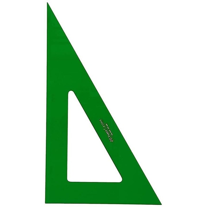 Echer Faber-Castell, metal/acril, verde, 42cm