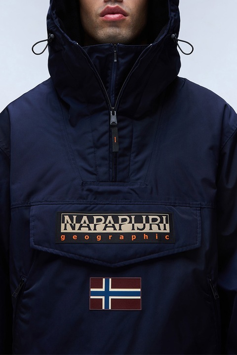 Napapijri, Зимно яке Rainforest Next с качулка, Тъмносин