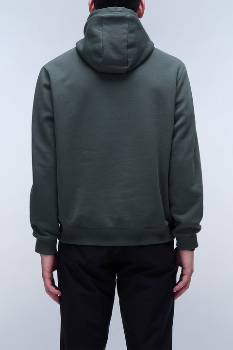 Napapijri, Худи Burgee с къс цип, Въглен сиво, M