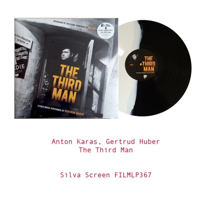 Vinil Silva Screen, The Third Man, Editie Numerotata, Alb/Negru, 180g