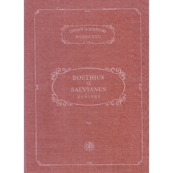 Boethius si Salvianus. Scrieri